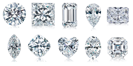 Diamond shapes
